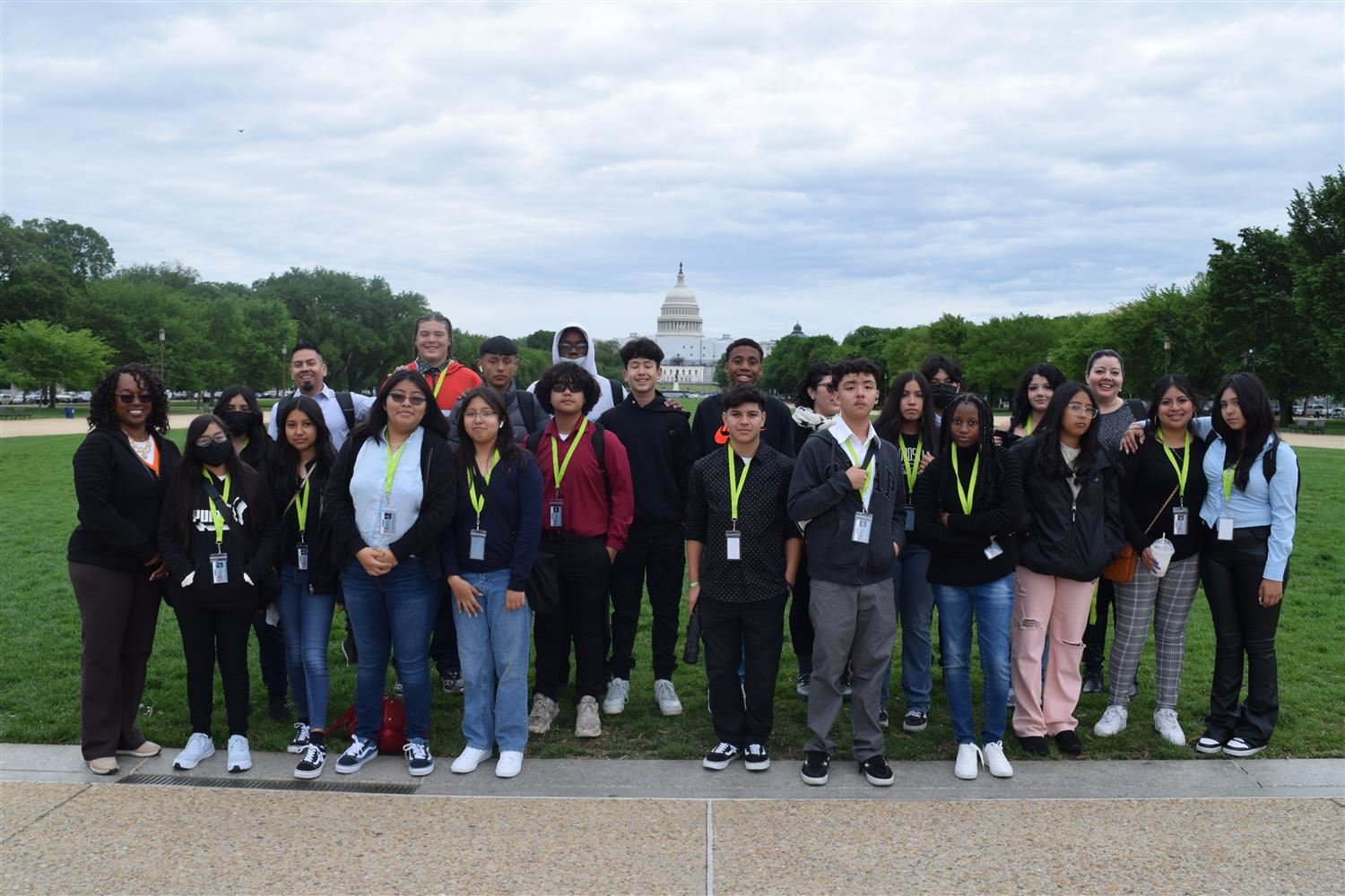 Scholars Pictured in Washington D.C.
